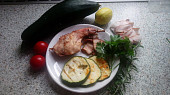 Králík sous vide na grilu