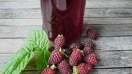 Malinový sirup II