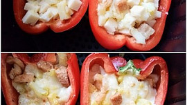 Selská omeleta v paprice z horkovzdušné fritézy