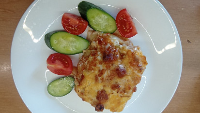 Skromné lasagne s cuketou