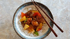 Sladkokyselé vepřové "sweet & sour"