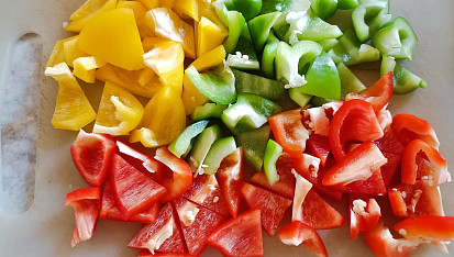 Sladkokyselé vepřové "sweet & sour"