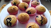 Borůvkové muffiny