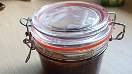 Karamelizovaná cibule s feferonkou ve varném mixéru