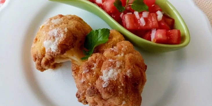 Květák z horkovzdušné fritézy