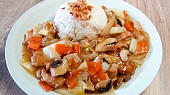 Kuřecí maso na žampionech jako z čínské restaurace