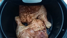 Kuřecí stehna z horkovzdušné fritézy