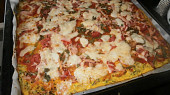 Pizza z cukety bez mouky