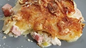 Smetanové brambory s kuřecím masem