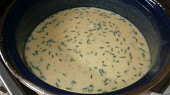 Krémová polévka z brambor a cukety