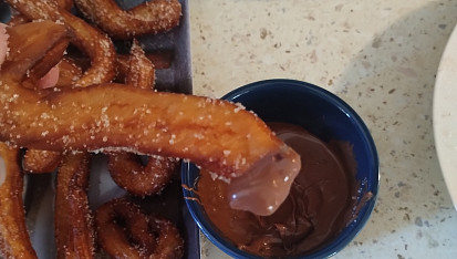 Churros s čokoládou (Čuros)