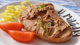 Paštika z mletého masa a jater