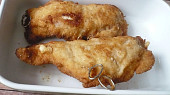 Smažená kuřecí kapsa se šunkou a sýrem - Cordon Bleu