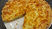 Sýrovo-slaninový quiche, Quiche