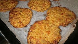 Cuketové placičky s ovesnými vločkami