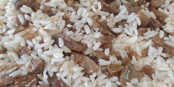 Jakofleky - mořská štika zapečená s rýží
