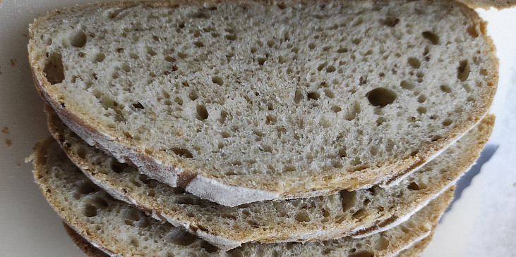 Chleba z Lievito Madre (LM) kvásku