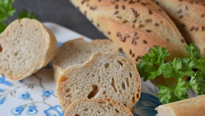 Špaldové bagetky s oříškovou chutí