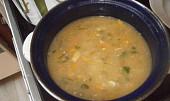 Cuketová kmínová polévka s vejci