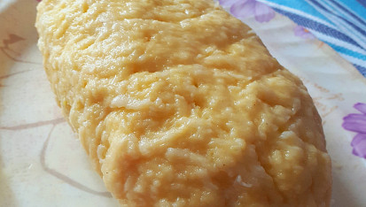 Kynuté cuketové knedlíky, Knedlík vařený ve vodě