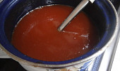 Marmeláda z rajčat (rozmixováno, propasírováno)