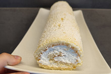 Úžasný recept na roládu. Náplň jsem dělala podle sebe, ne dle receptu