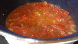 Omáčka z rajčat (sugo pomodoro)