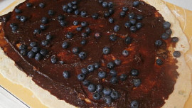 Závin z cuketového těsta