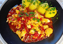 Květák ve sladké chilli omáčce