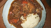 Mole con pollo