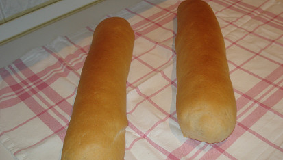 Československé rohlíky, upečené veky