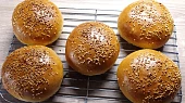Jemné hamburgerové houstičky