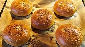 Jemné hamburgerové houstičky