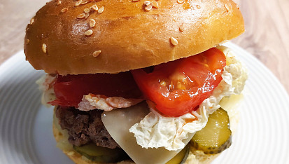 Jemné hamburgerové houstičky