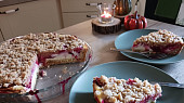 Švestkové řezy s tvarohem, Famózní recept :-)