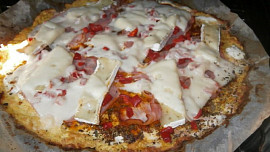 Pizza z cukety bez mouky