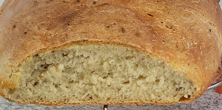 Domácí kmínový chleba (Výborný chléb)