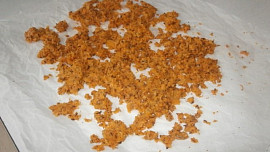 Rakytníkový olej ze sušených slupek a semínek