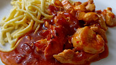 Kuřecí prsa ve sladké chilli omáčce