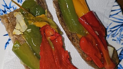 Česnekové papriky