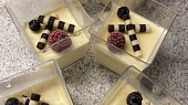 Panna cotta z vaječného likéru