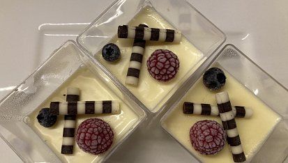 Panna cotta z vaječného likéru
