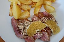 Kachní prsa sous vide s pomerančovou omáčkou z varného mixéru