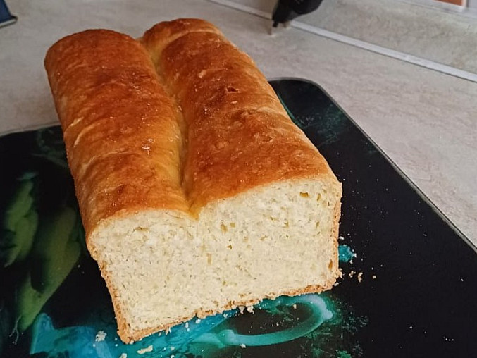 Toastový chléb domácí, Hotový toastový chlebík