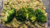 Kuřecí roláda s brokolicí, sýrem a šunkou