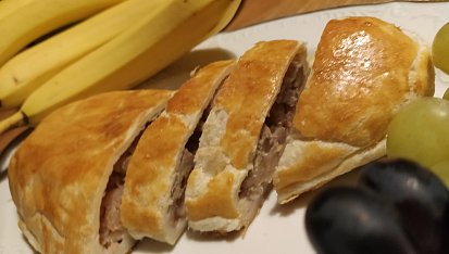 Banán s hruškou v kapse