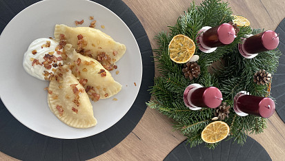 Brynzové pirohy, 1. adventní neděle a bryndzové pirohy