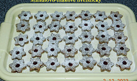 Mandlovo-makové hvězdičky