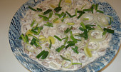 Fazolový salát s cibulí a majonézou (Fazolový salát)