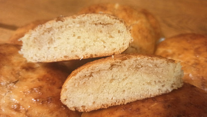Pan de coco - kokosové vdolky